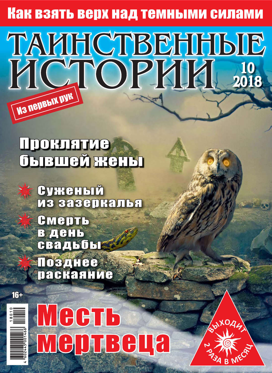Обложка книги «Таинственные истории №10/2018»
