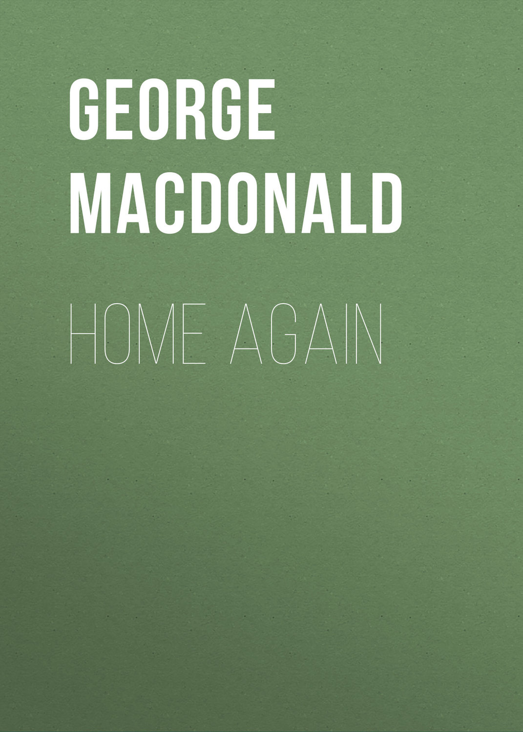 Обложка книги «Home Again»