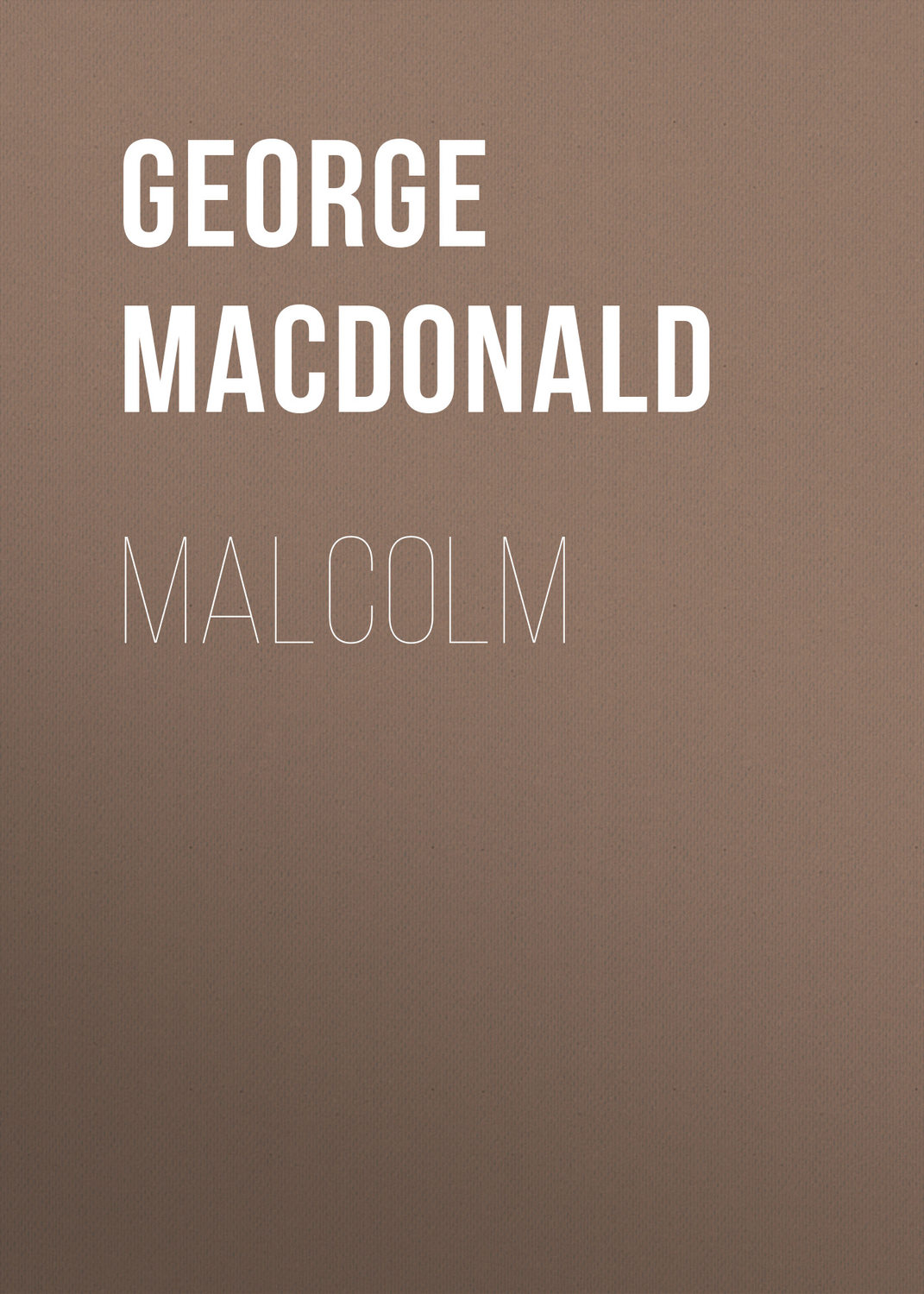 Обложка книги «Malcolm»