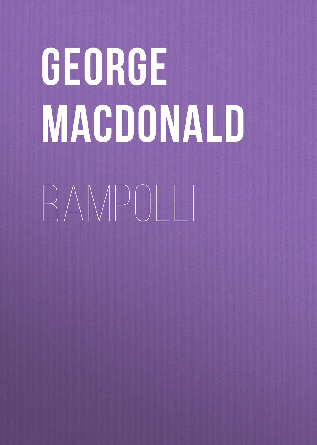 Обложка книги «Rampolli»