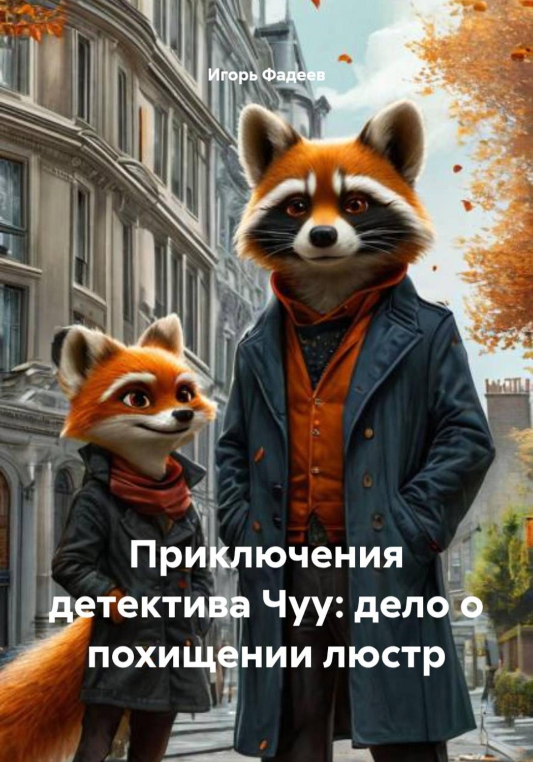 Обложка книги «Приключения детектива Чуу: дело о похищении люстр»