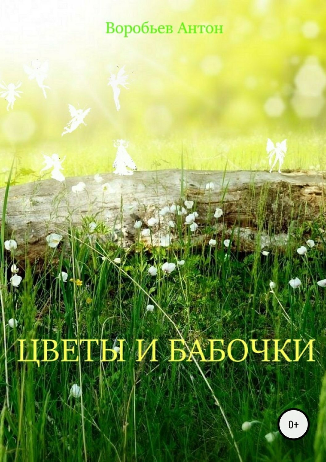 Обложка книги «Цветы и бабочки»