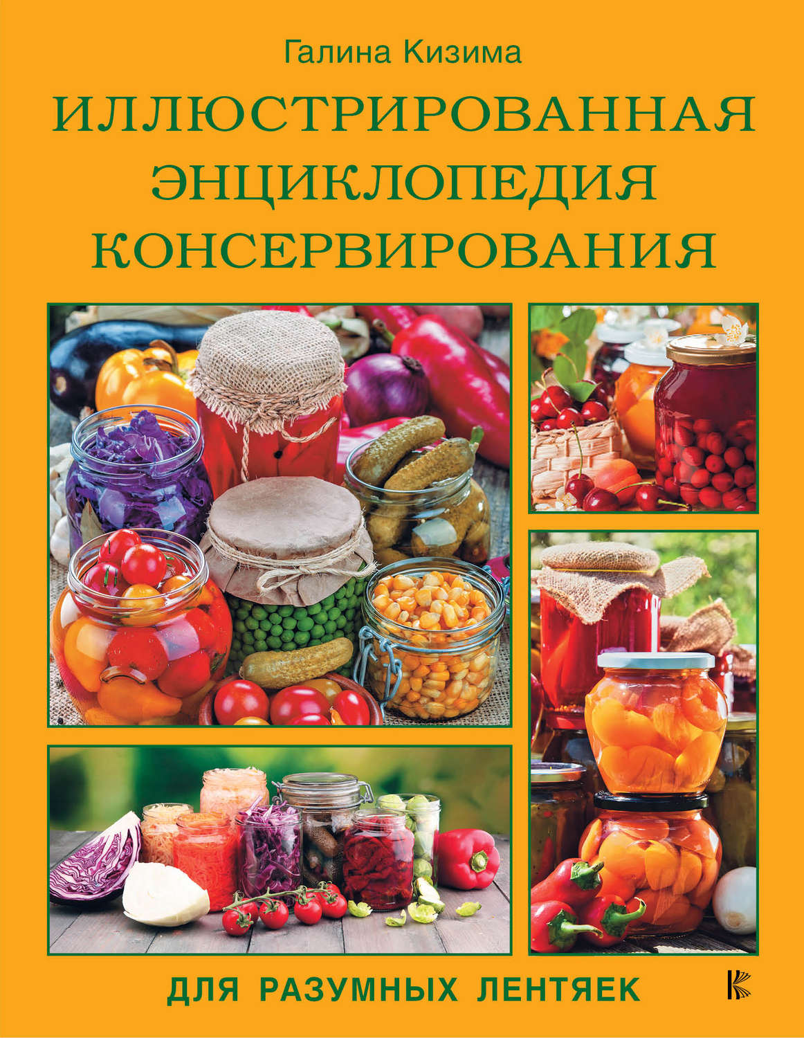 Обложка книги «Иллюстрированная энциклопедия консервирования для разумных лентяек»