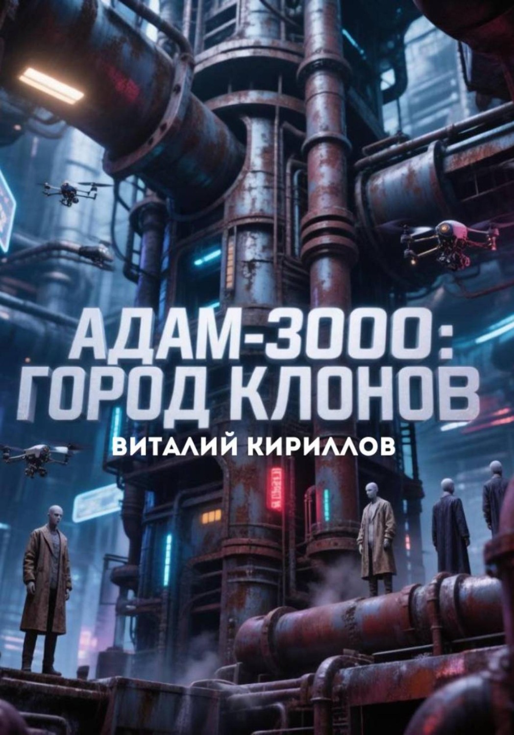 Обложка книги «Адам-3000. Город клонов»