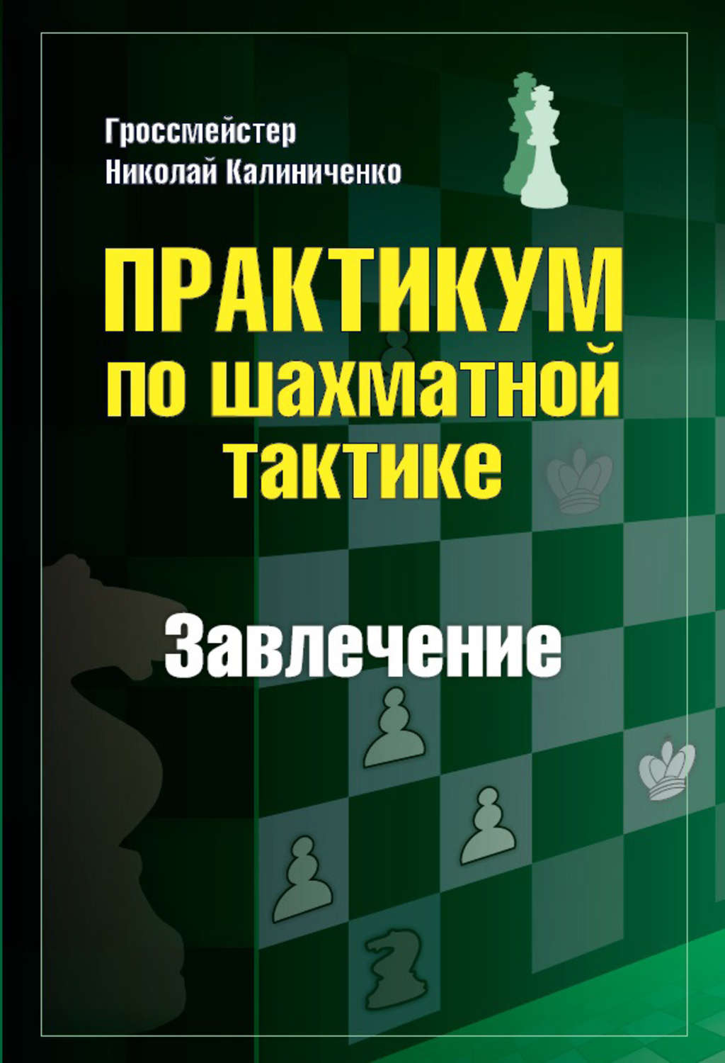 Обложка книги «Практикум по шахматной тактике. Завлечение»