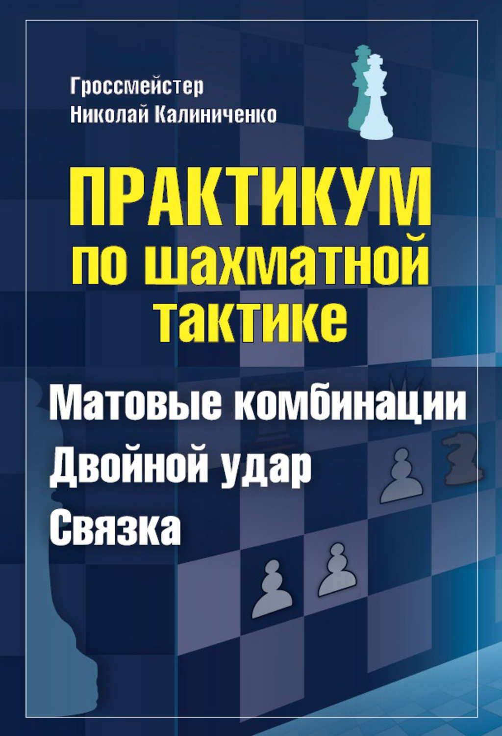 Обложка книги «Практикум по шахматной тактике. Матовые комбинации. Двойной удар. Связка»