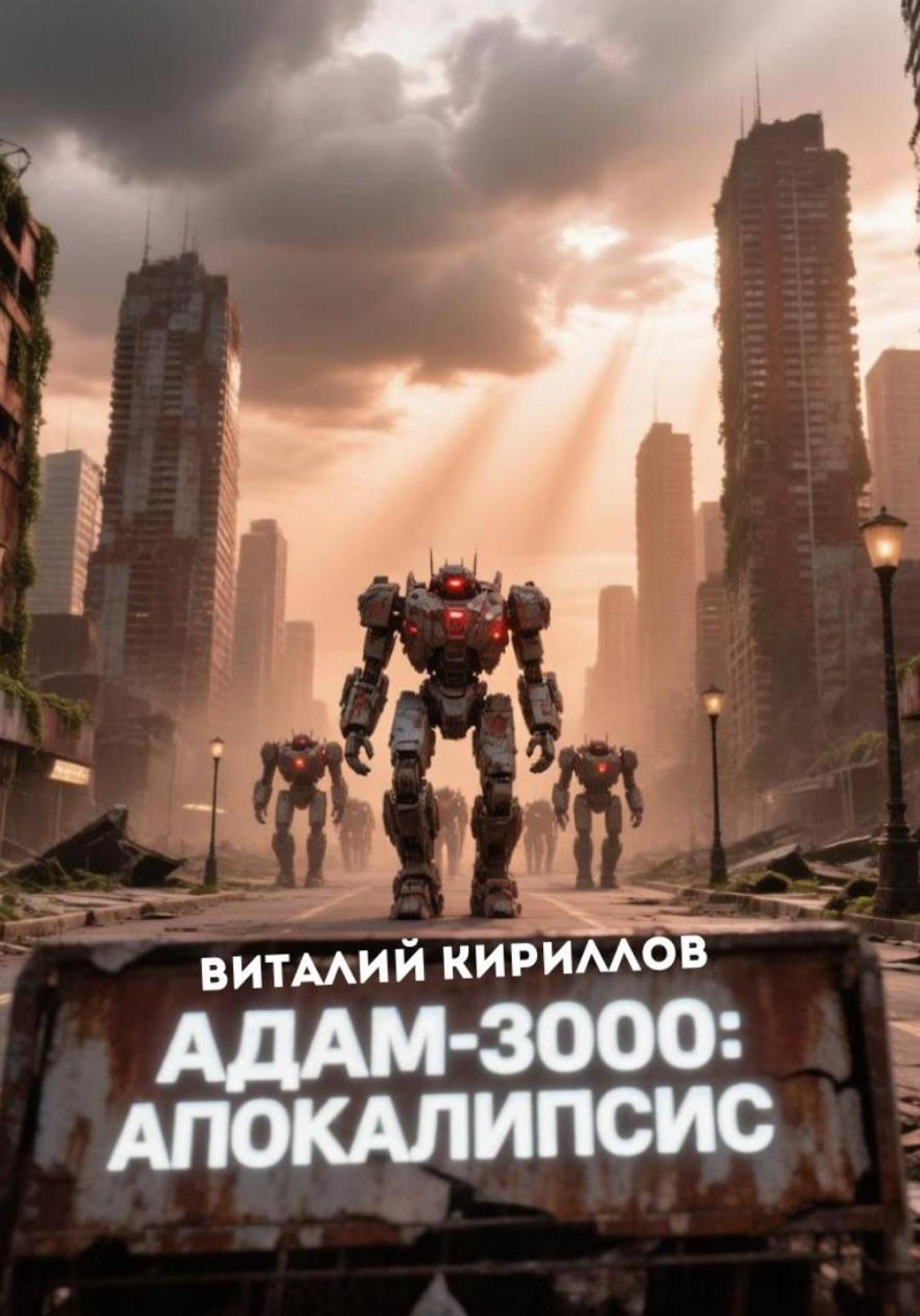 Обложка книги «Адам-3000. Апокалипсис»