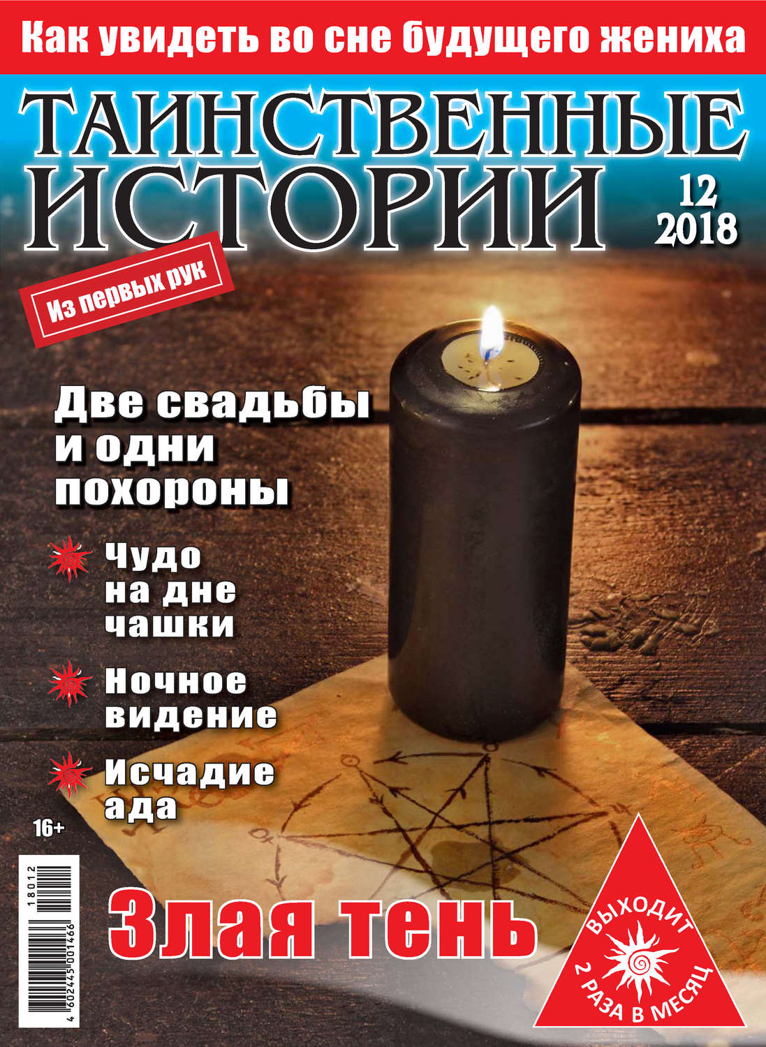 Обложка книги «Таинственные истории №12/2018»