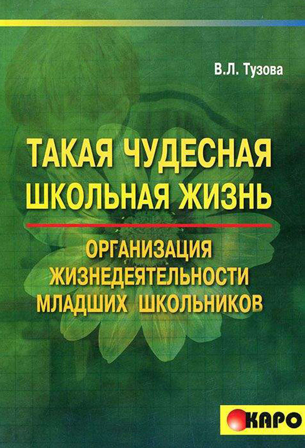 Обложка книги «Такая чудесная школьная жизнь. Организация жизнедеятельности коллектива младших школьников»