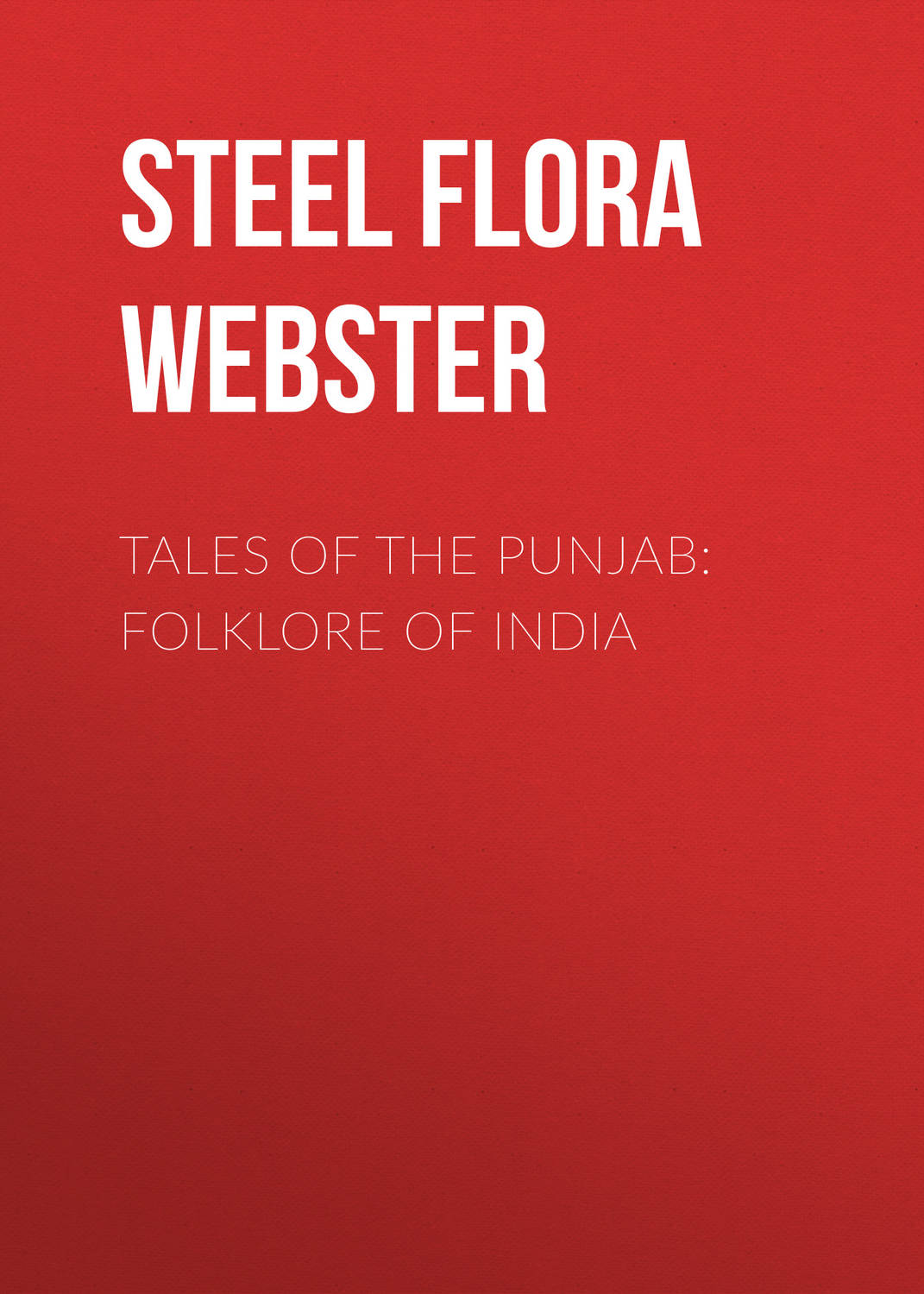 Обложка книги «Tales of the Punjab: Folklore of India»