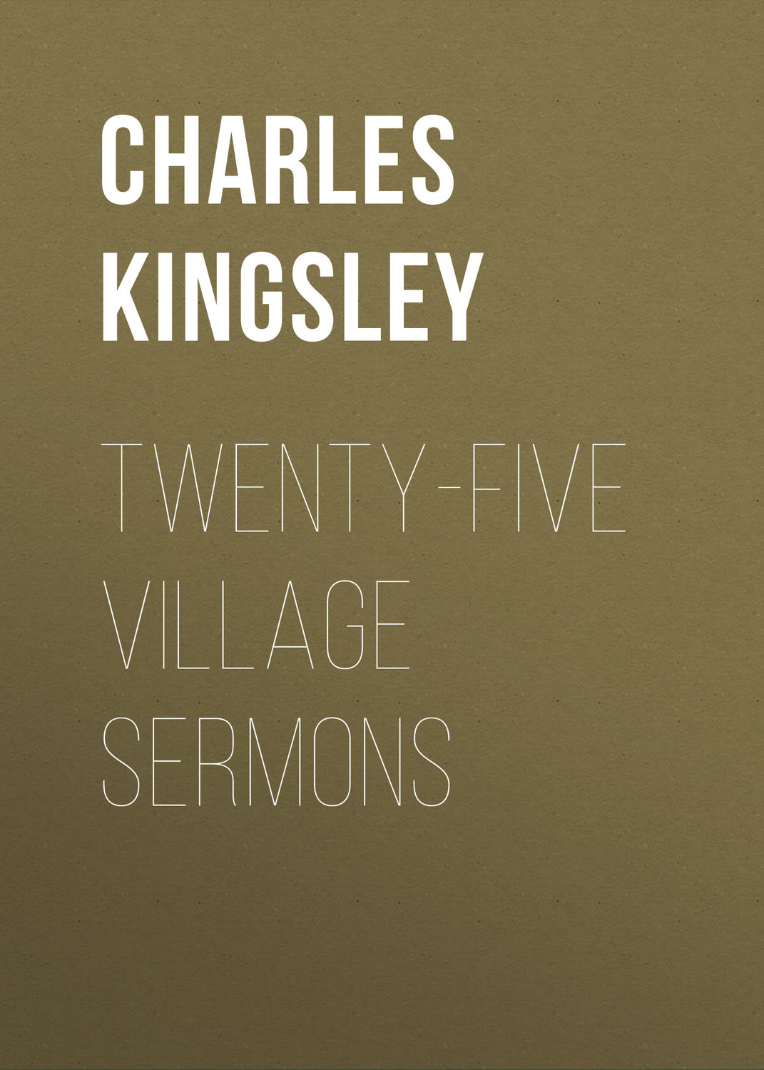 Обложка книги «Twenty-Five Village Sermons»