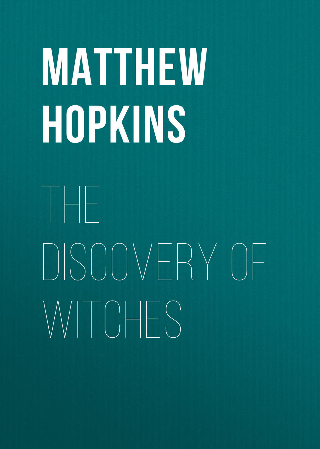 Обложка книги «The Discovery of Witches»