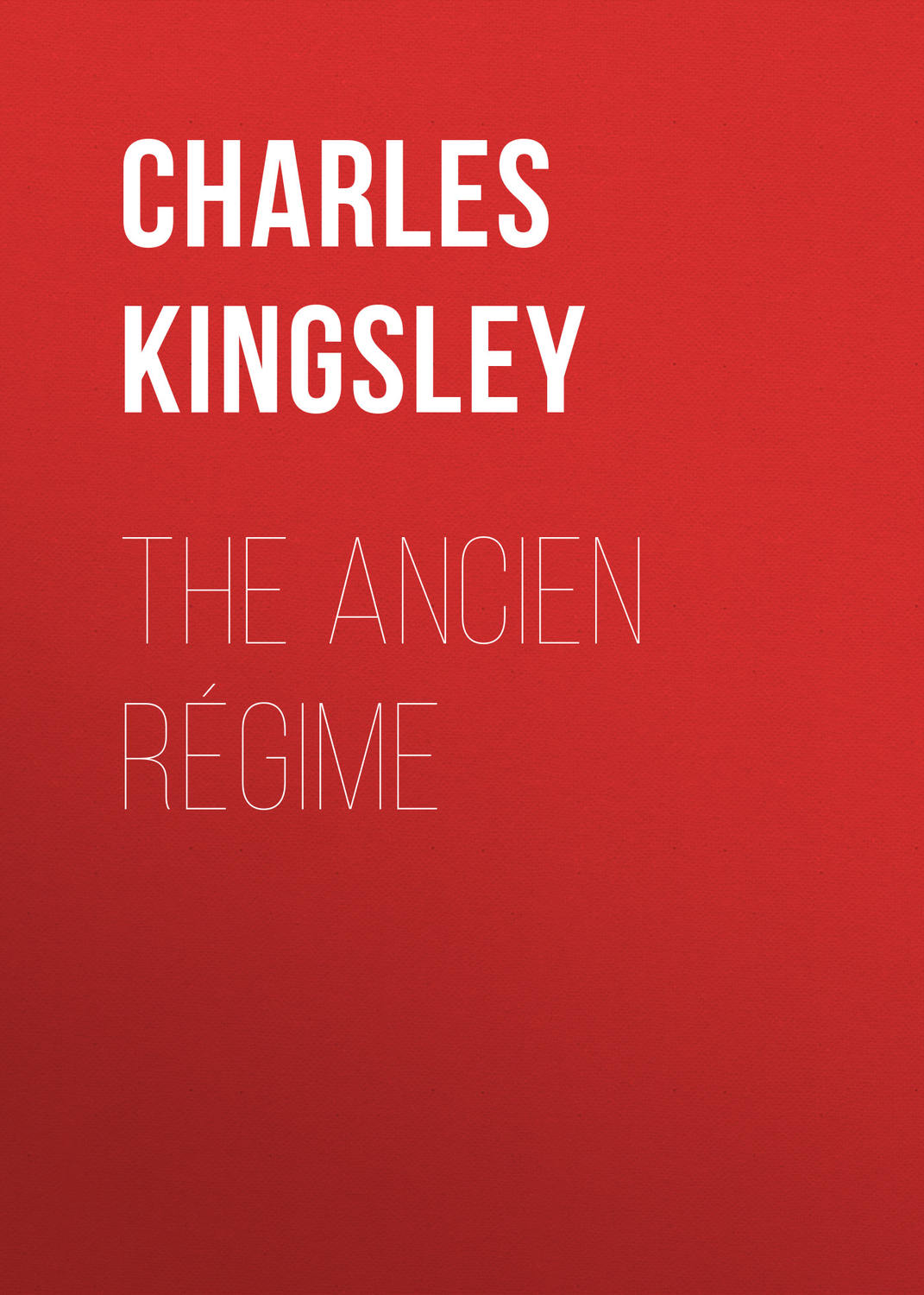 Обложка книги «The Ancien Régime»