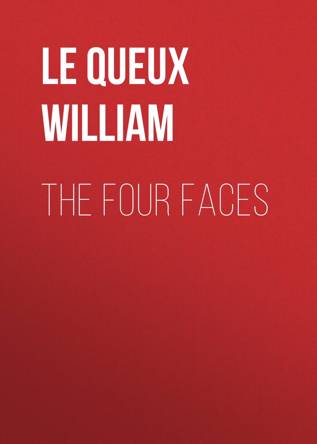 Обложка книги «The Four Faces»