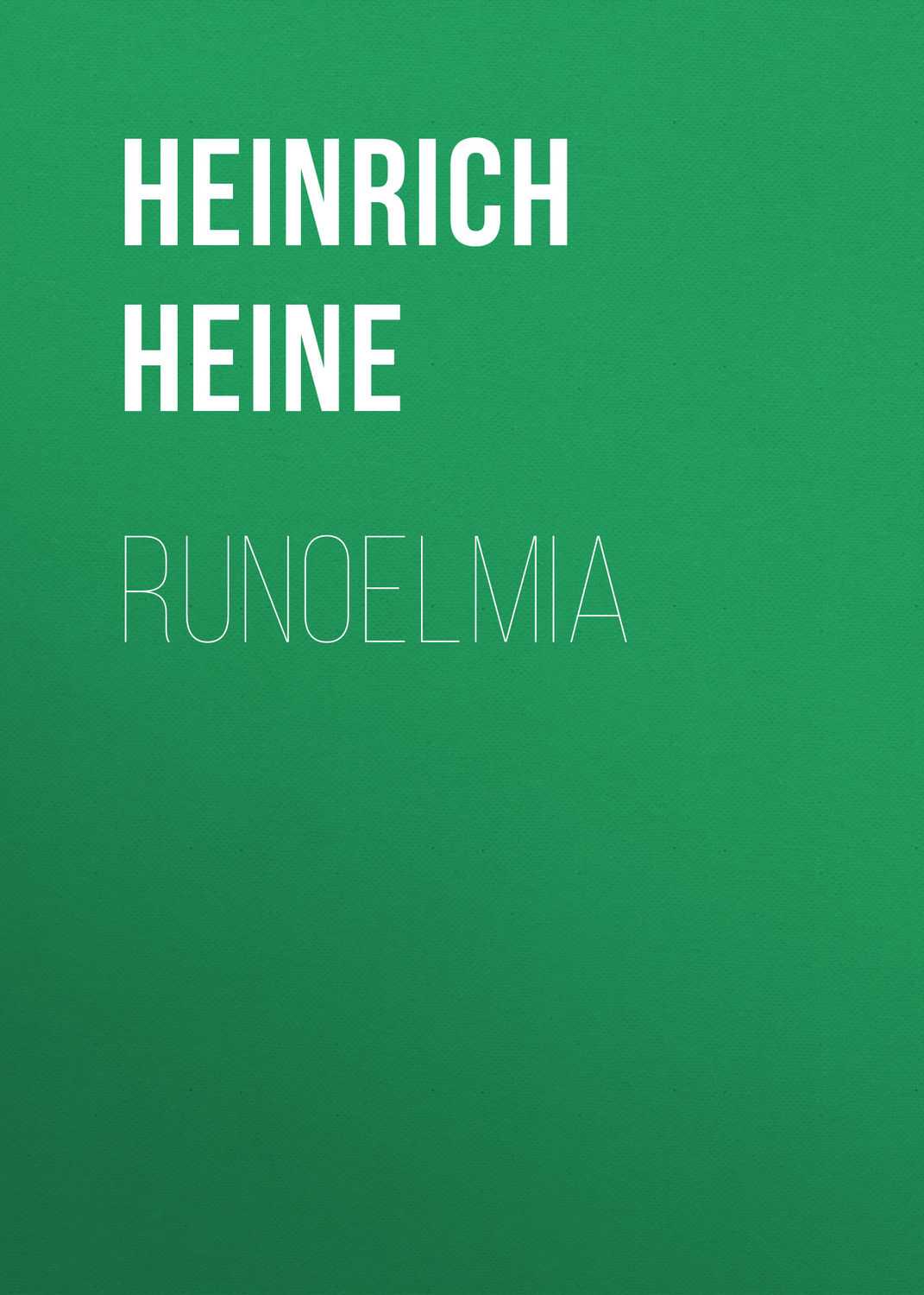 Обложка книги «Runoelmia»