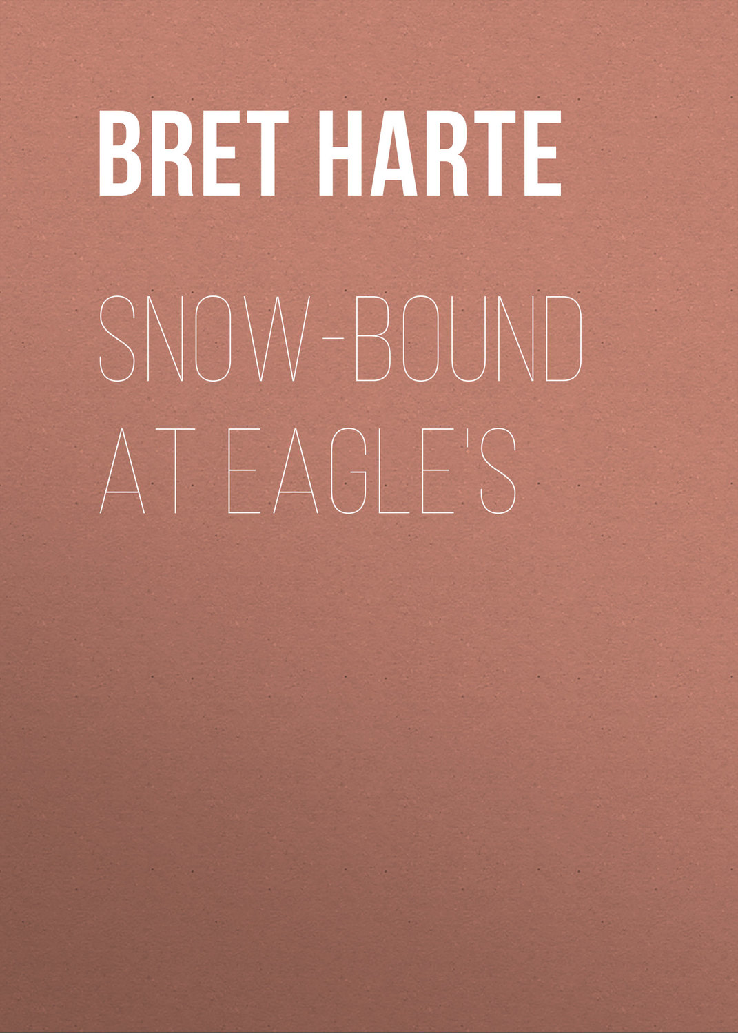 Обложка книги «Snow-Bound at Eagle's»