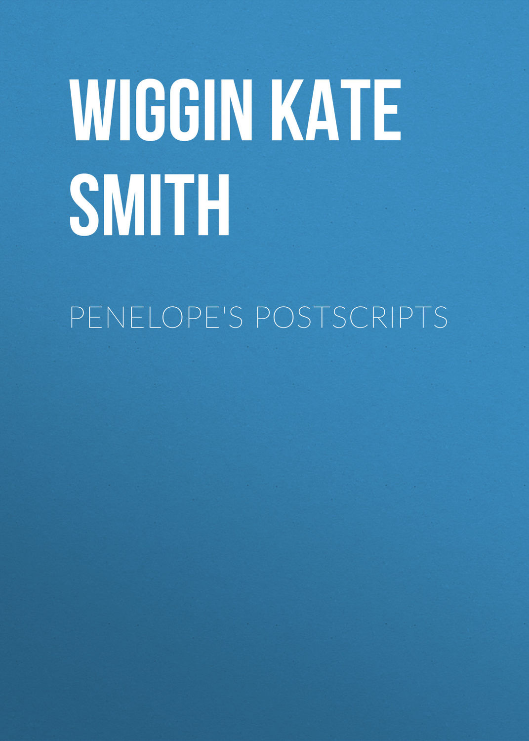 Обложка книги «Penelope's Postscripts»