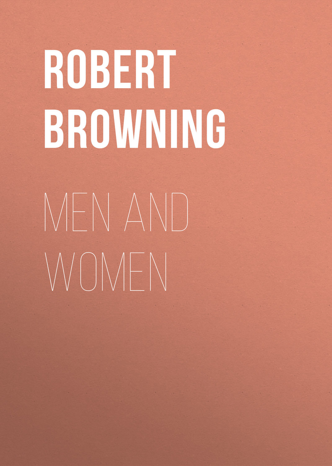 Обложка книги «Men and Women»