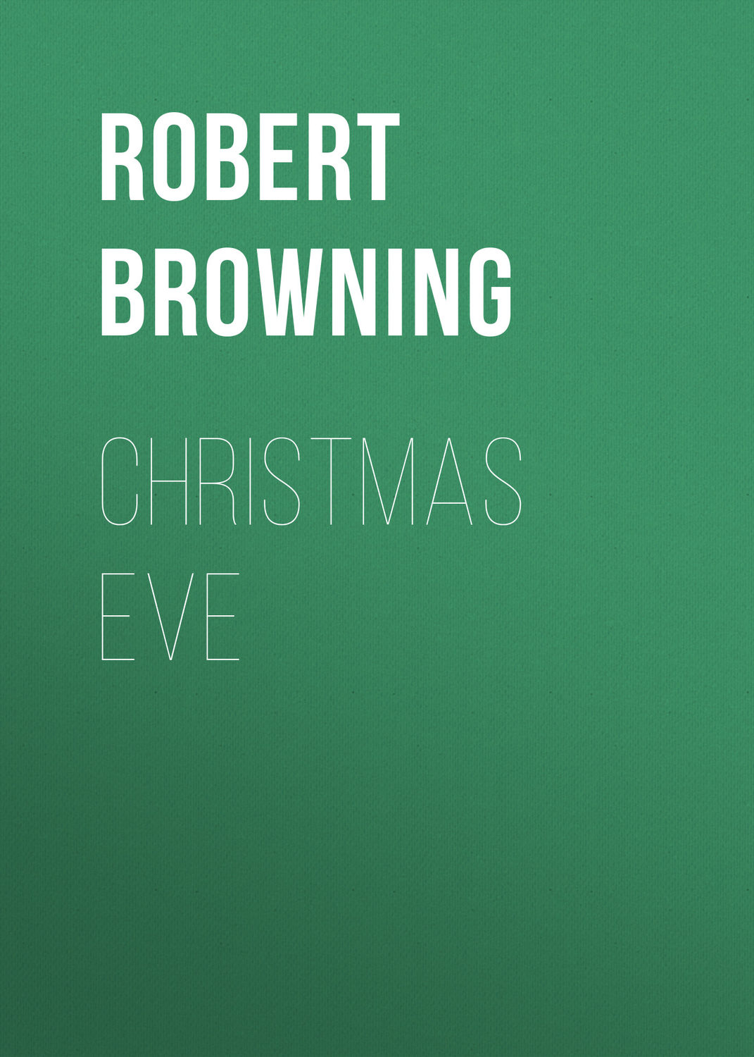 Обложка книги «Christmas Eve»