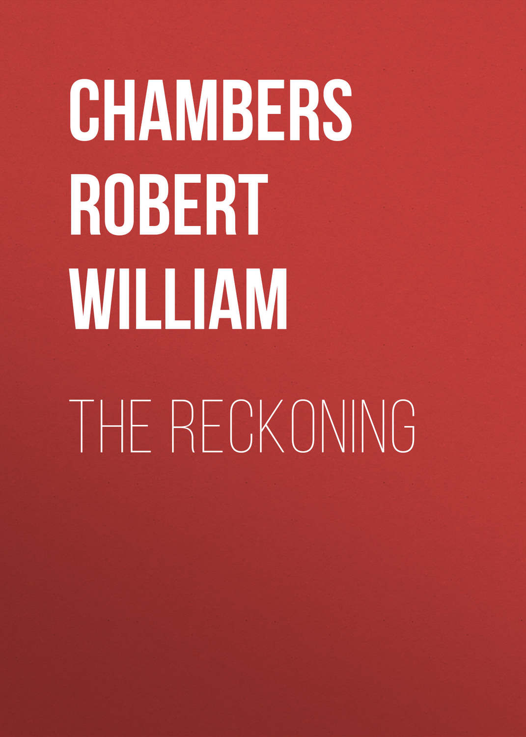 Обложка книги «The Reckoning»