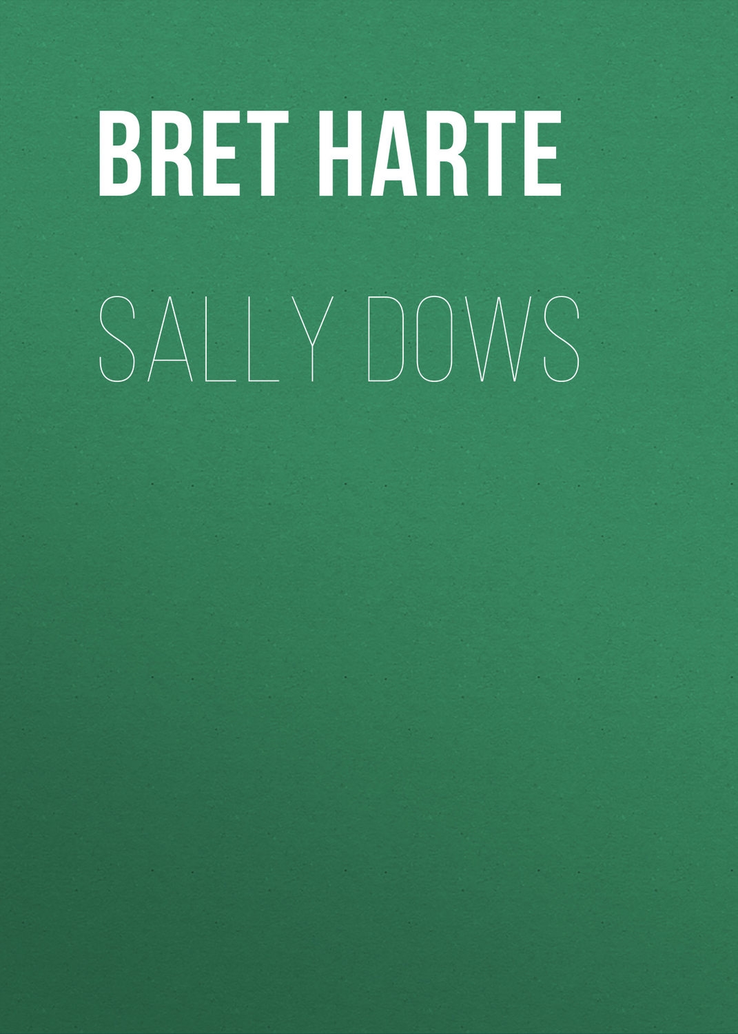 Обложка книги «Sally Dows»