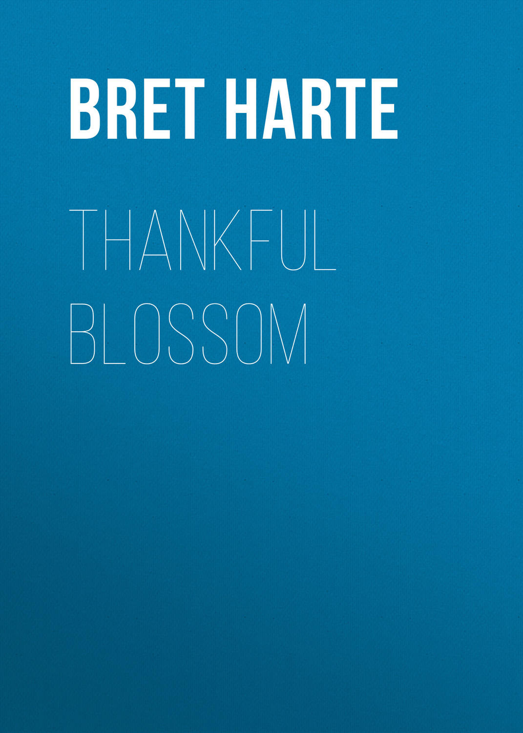 Обложка книги «Thankful Blossom»