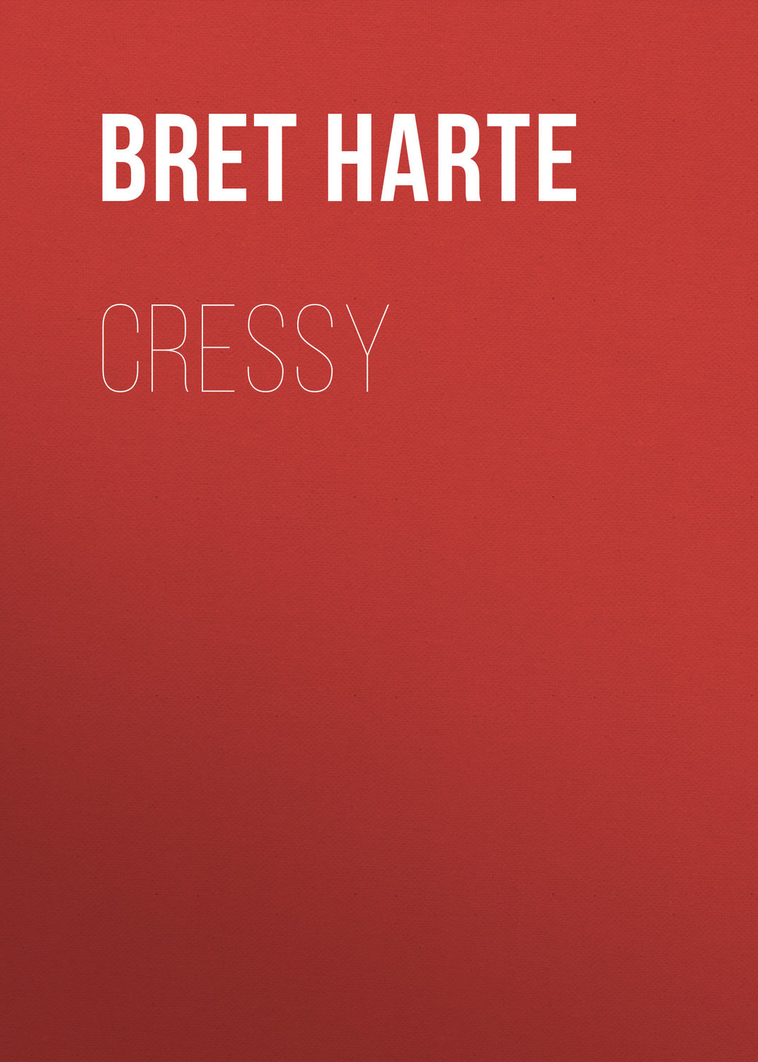 Обложка книги «Cressy»