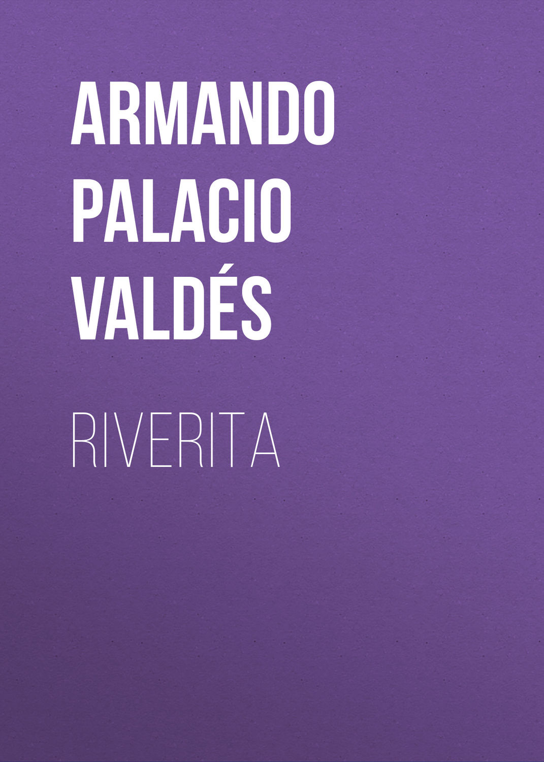 Обложка книги «Riverita»