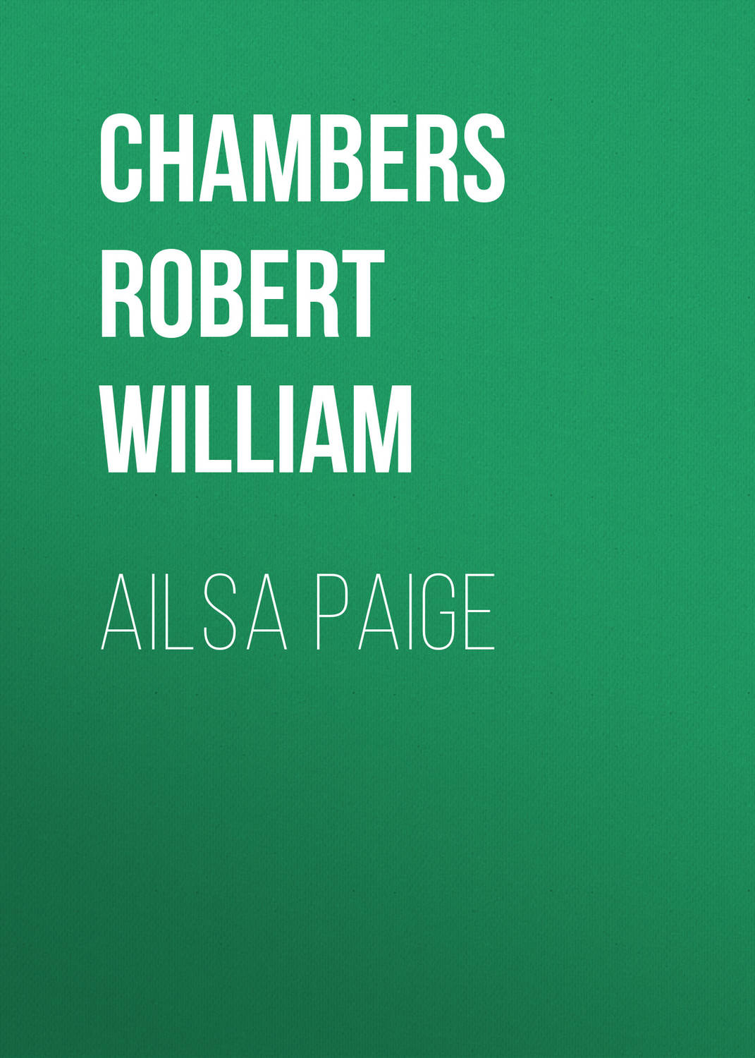 Обложка книги «Ailsa Paige»
