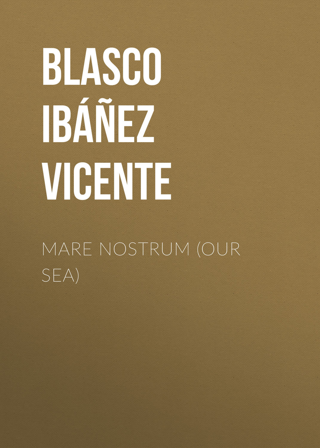 Обложка книги «Mare Nostrum (Our Sea)»