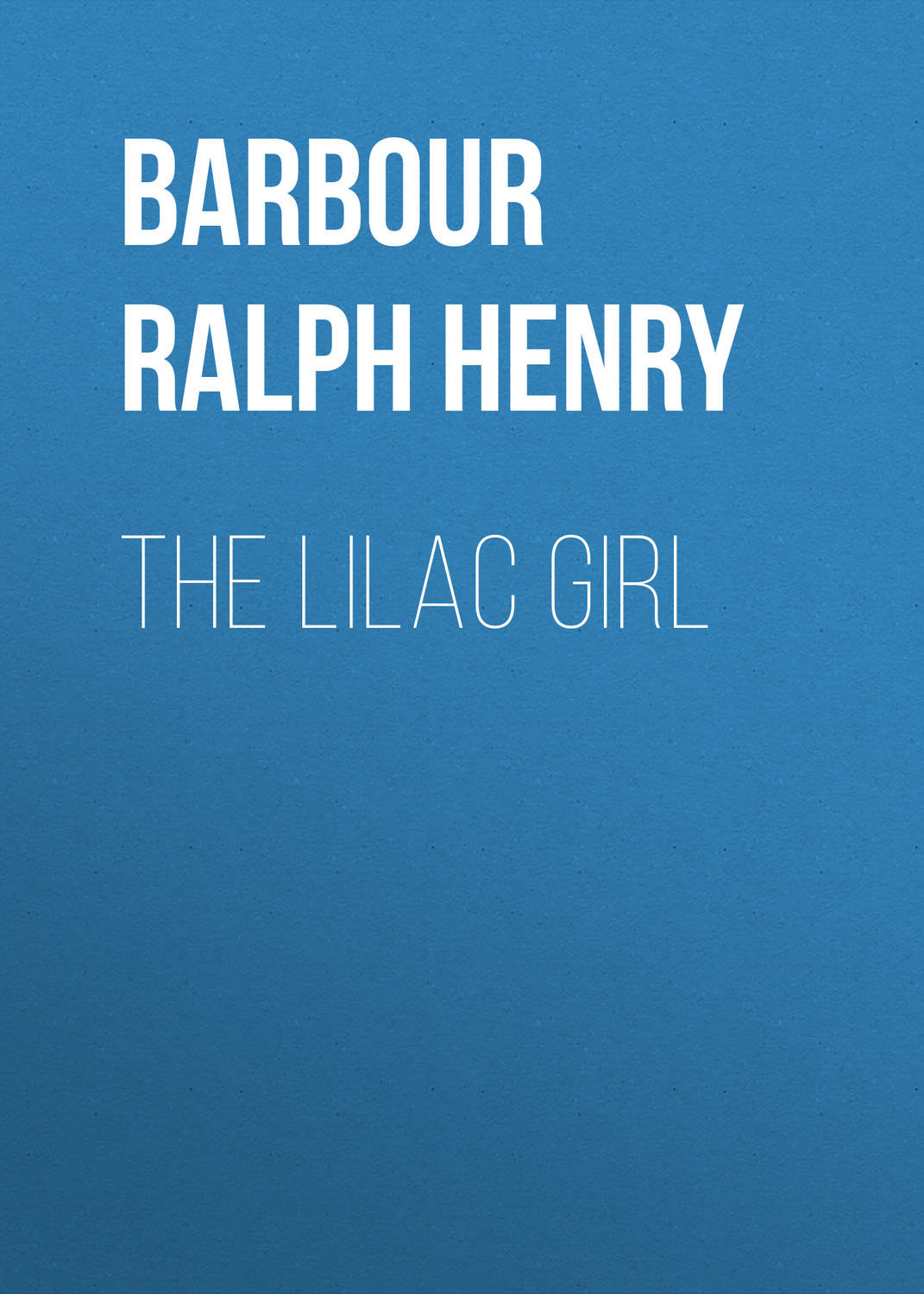 Обложка книги «The Lilac Girl»