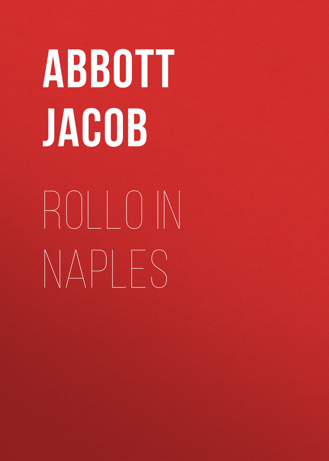 Обложка книги «Rollo in Naples»