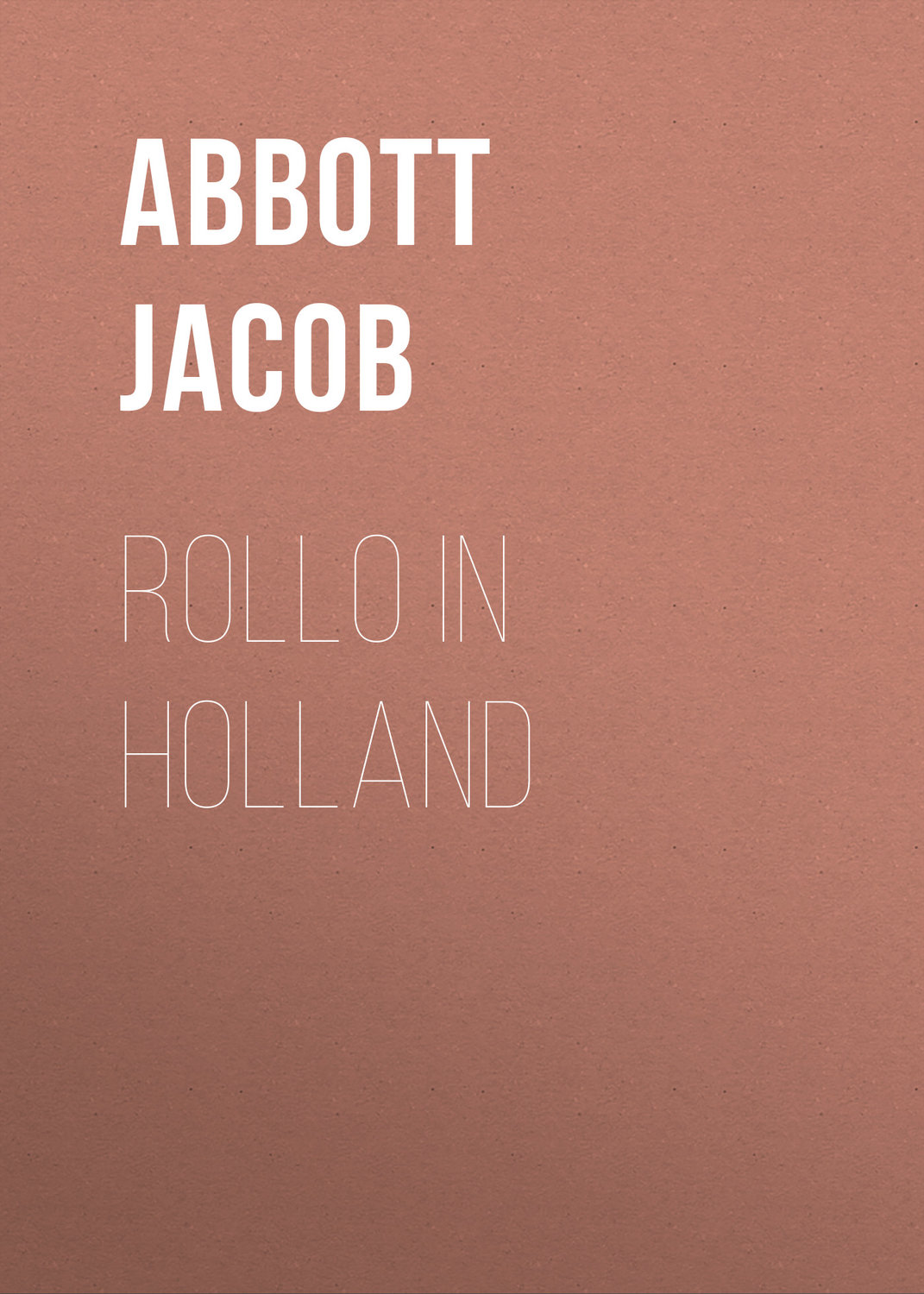 Обложка книги «Rollo in Holland»