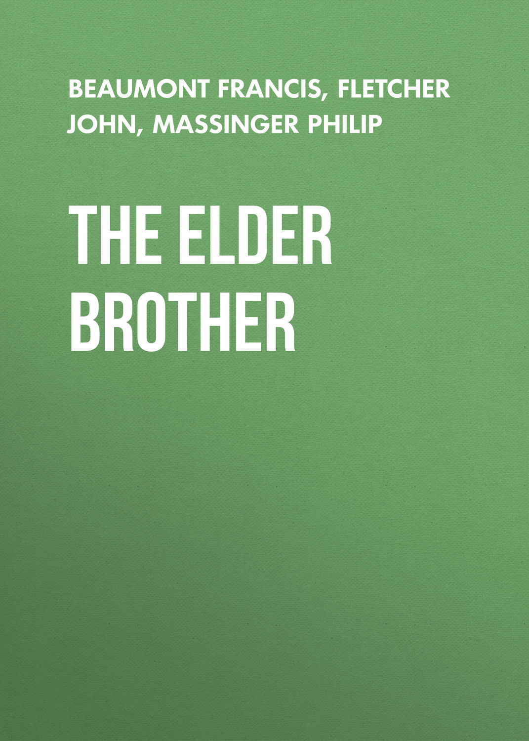 Обложка книги «The Elder Brother»