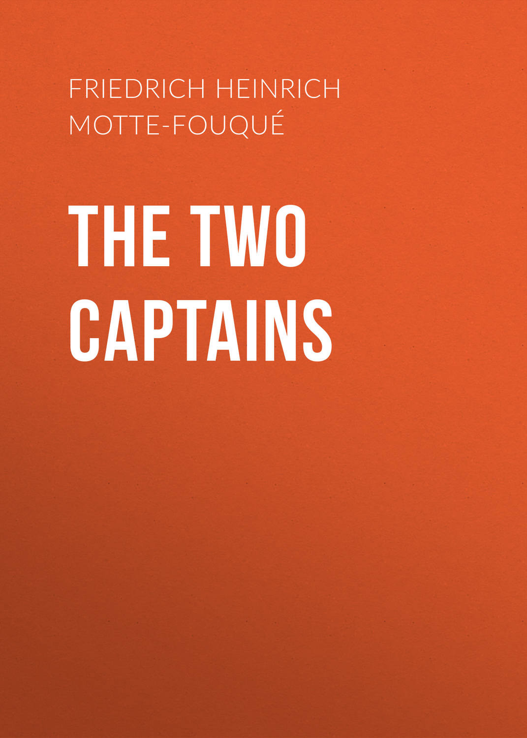 Обложка книги «The Two Captains»