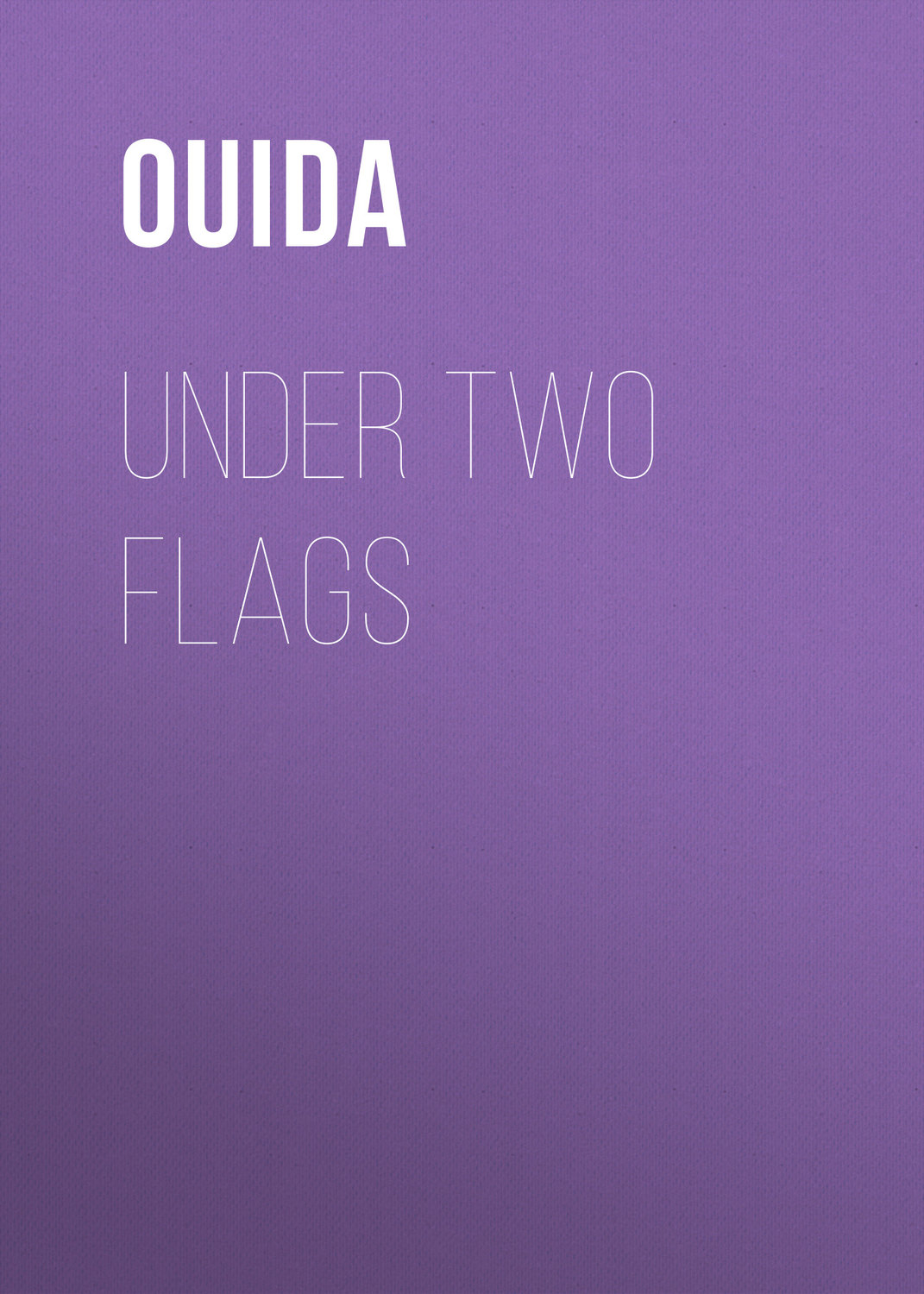Обложка книги «Under Two Flags»