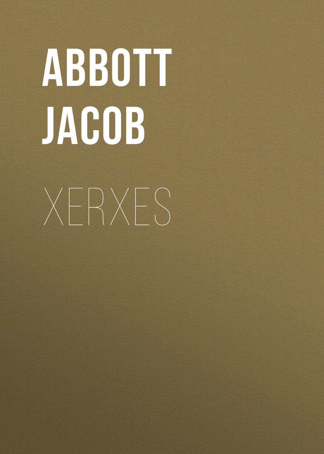 Обложка книги «Xerxes»