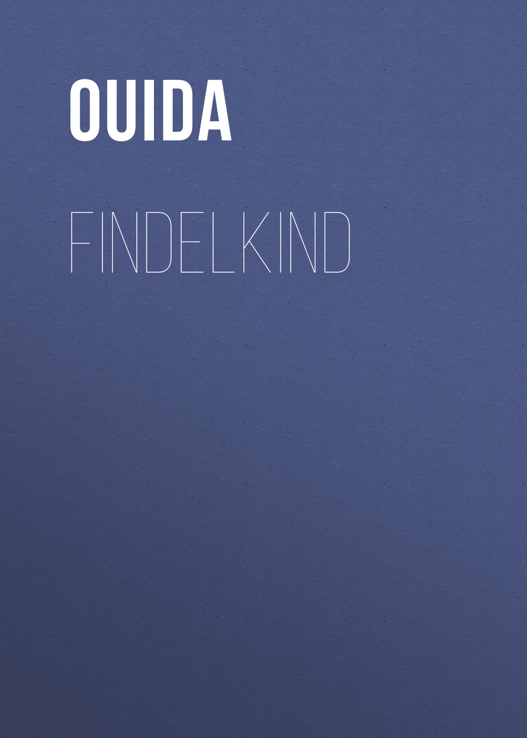 Обложка книги «Findelkind»