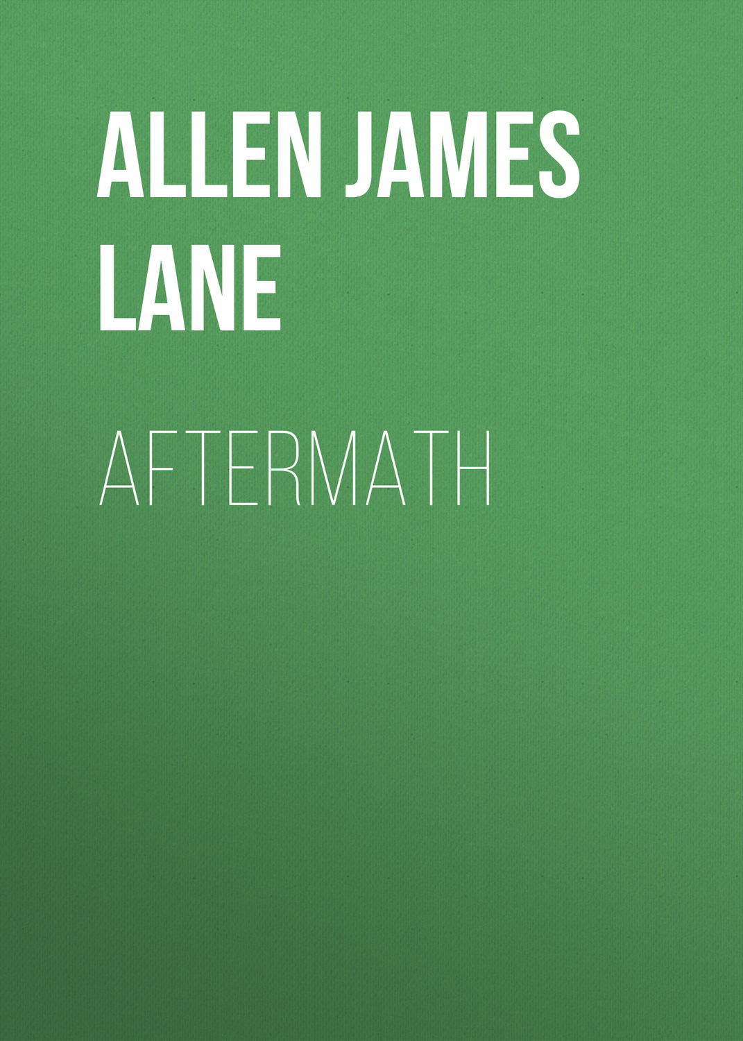 Обложка книги «Aftermath»