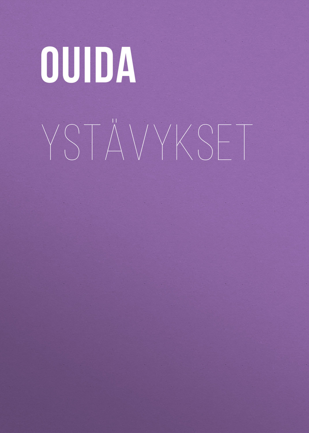 Обложка книги «Ystävykset»
