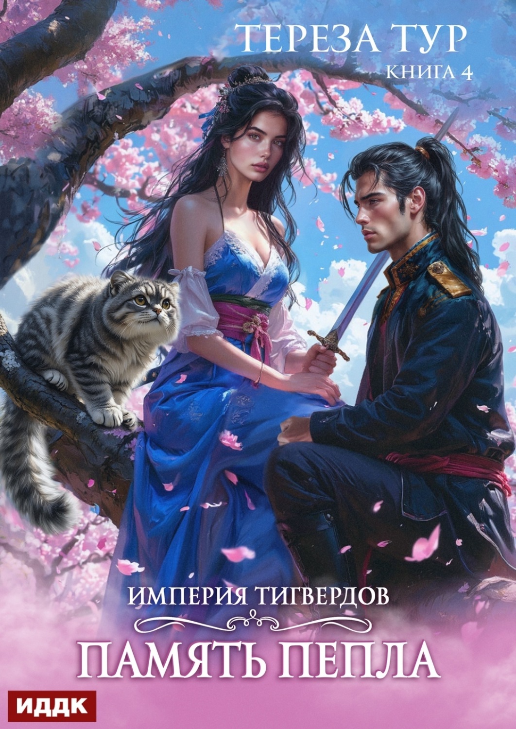 Обложка книги «Империя Тигвердов. Книга 4. Память пепла»