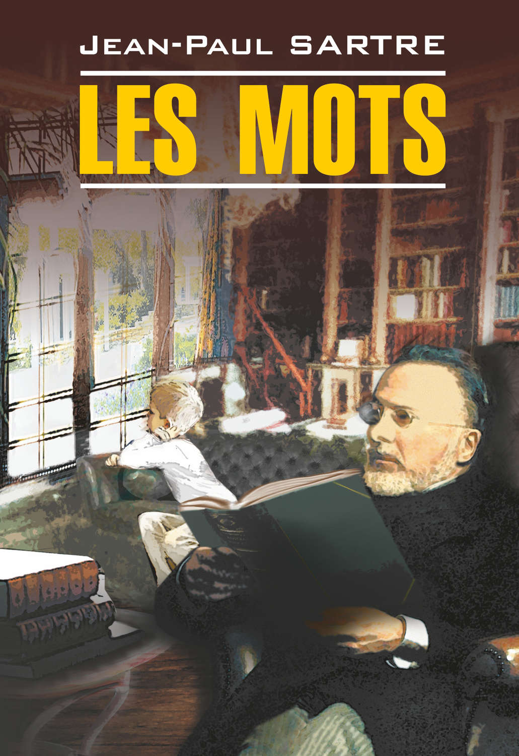 Обложка книги «Les mots / Слова. Книга для чтения на французском языке»