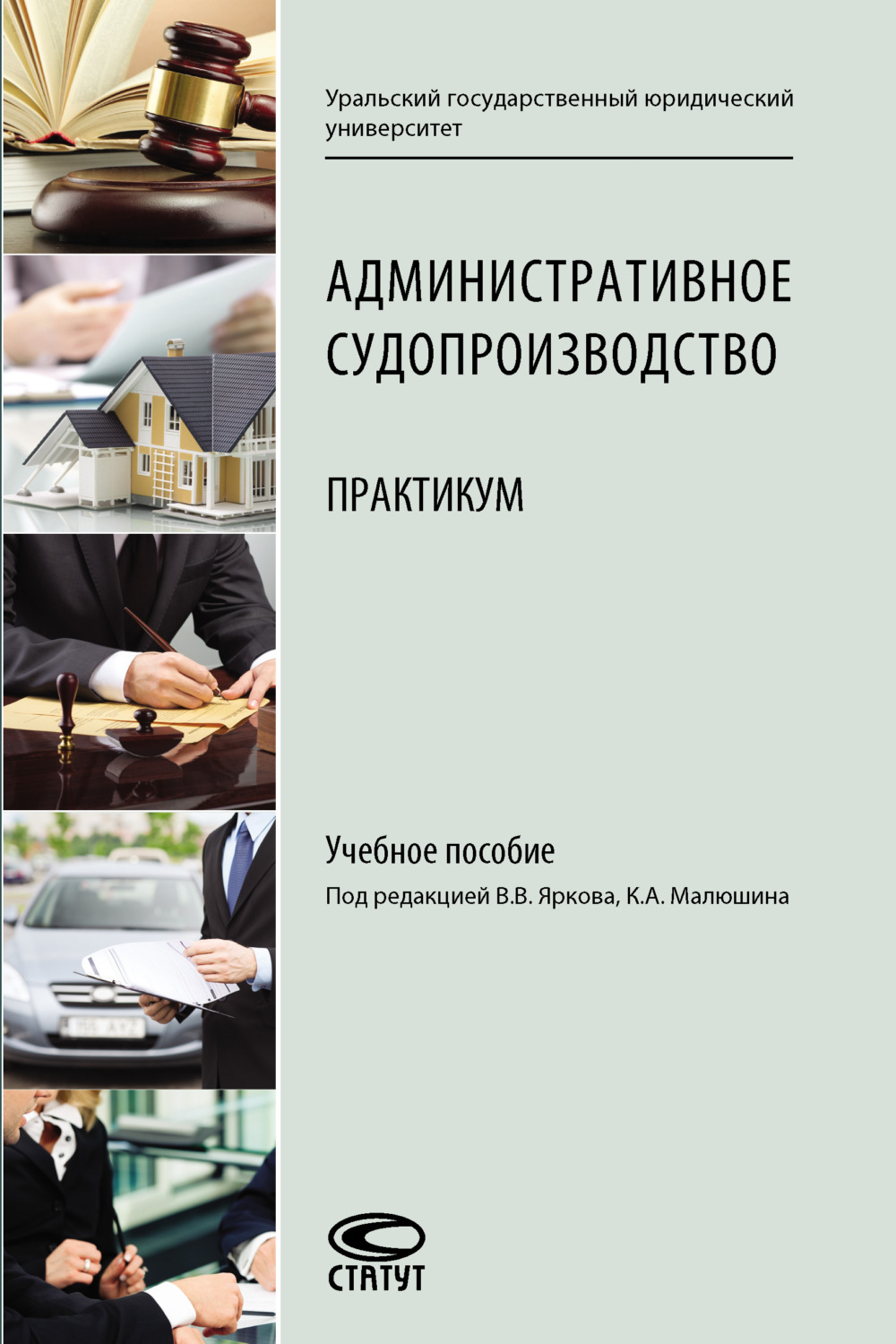 Обложка книги «Административное судопроизводство. Практикум»