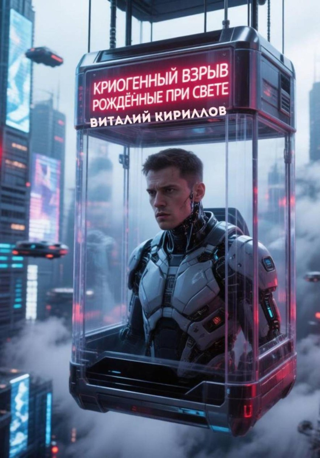 Обложка книги «Криогенный взрыв. Рождённые при свете»