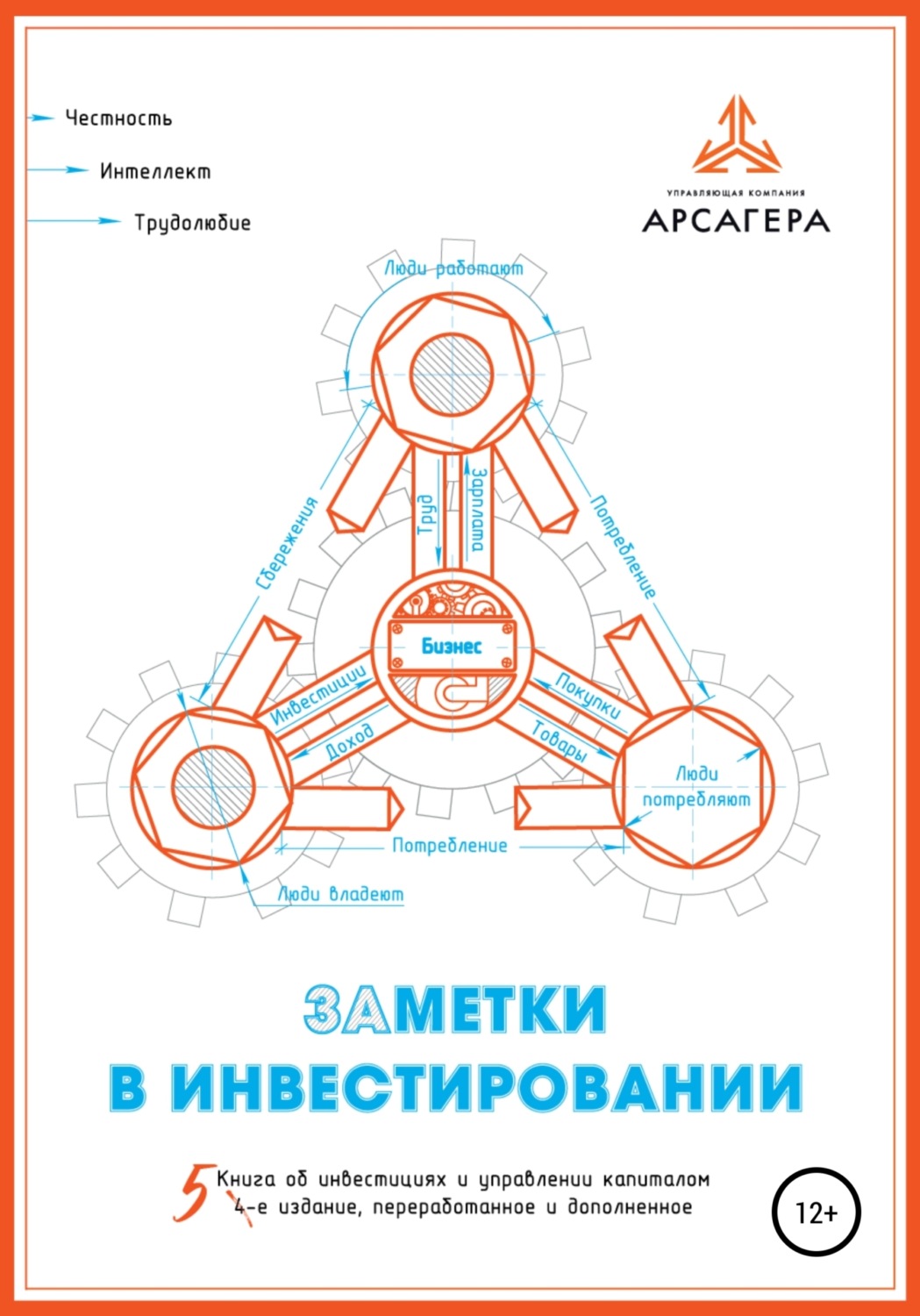 Обложка книги «Заметки в инвестировании. Книга об инвестициях и управлении капиталом. 5-е издание, переработанное и дополненное»