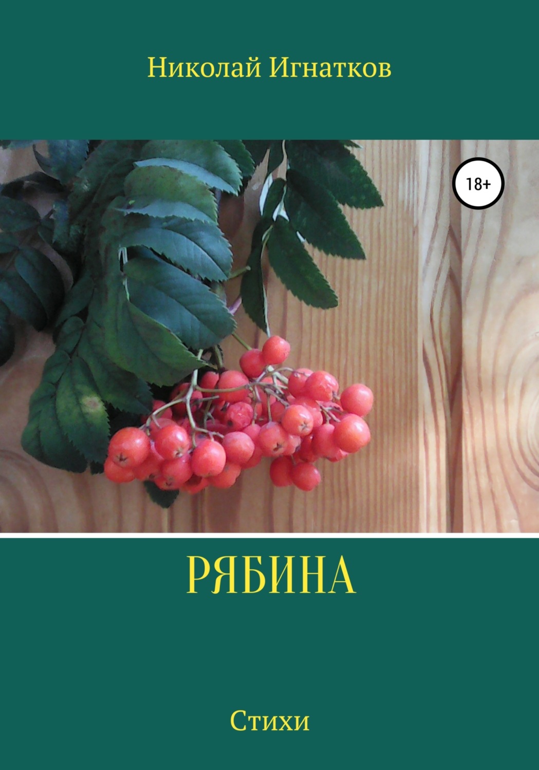 Обложка книги «Рябина. Сборник стихотворений»