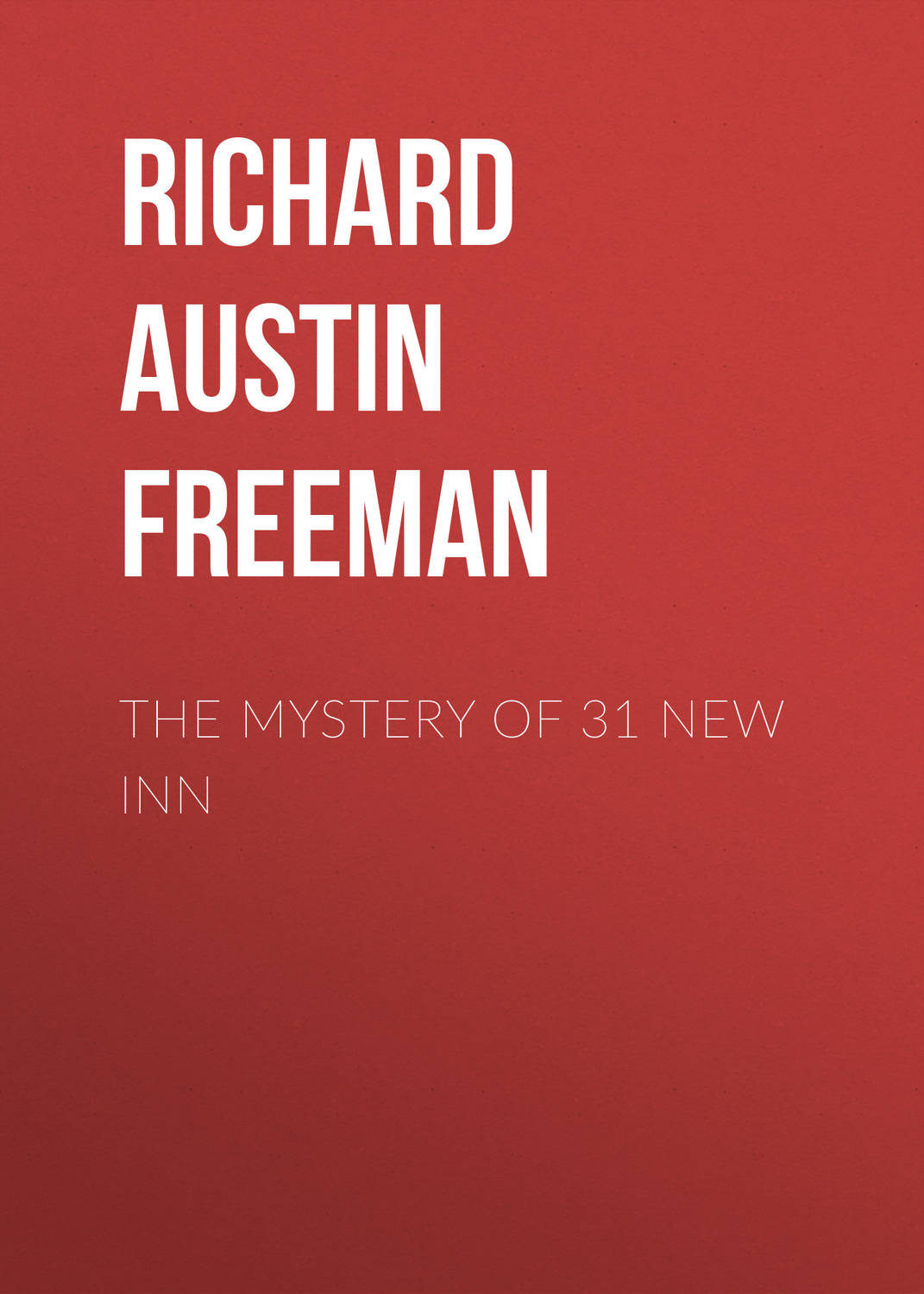 Обложка книги «The Mystery of 31 New Inn»