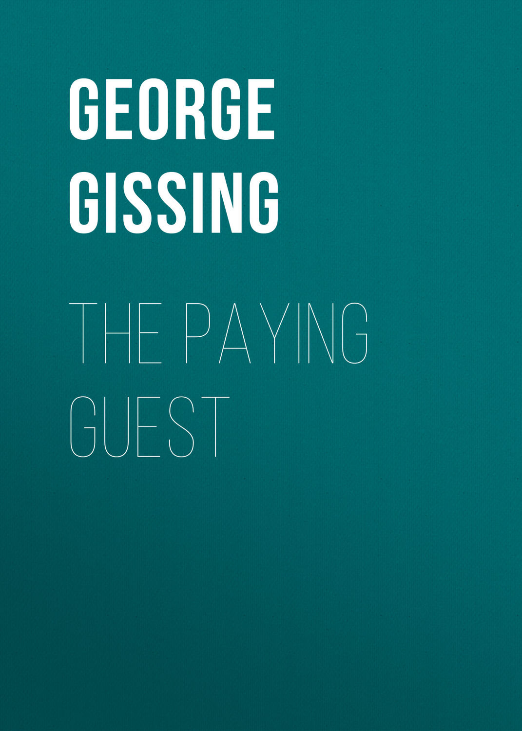 Обложка книги «The Paying Guest»