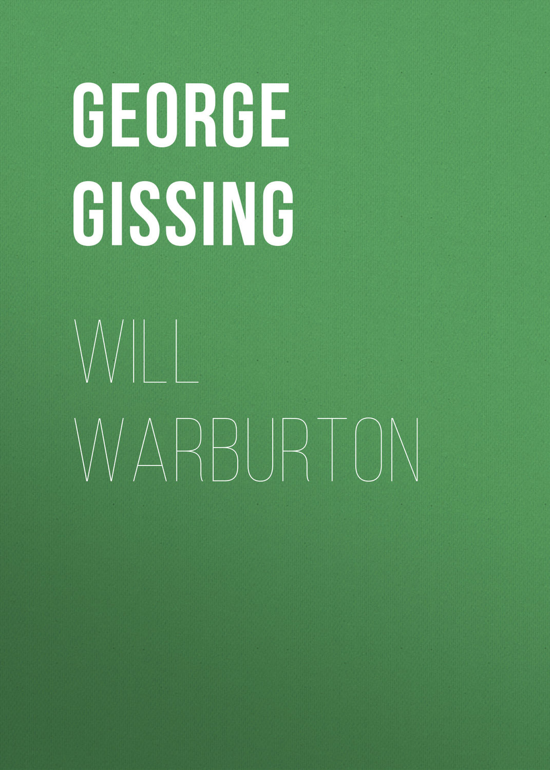 Обложка книги «Will Warburton»