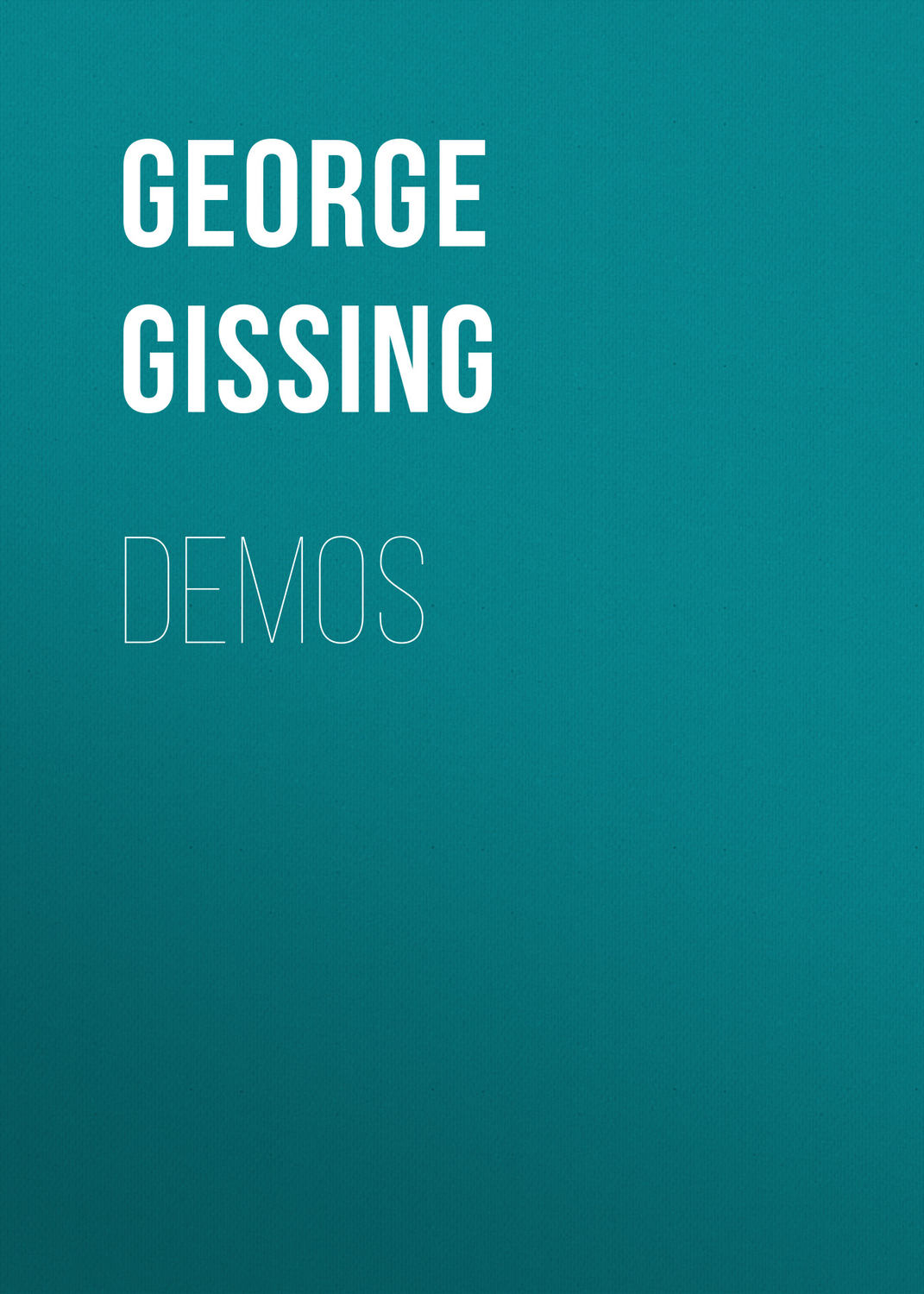 Обложка книги «Demos»